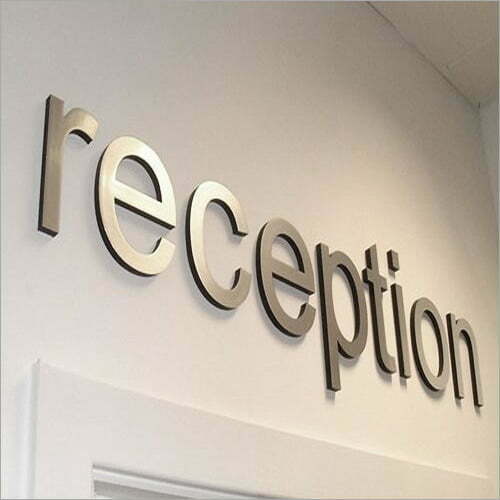 Reception-Signage