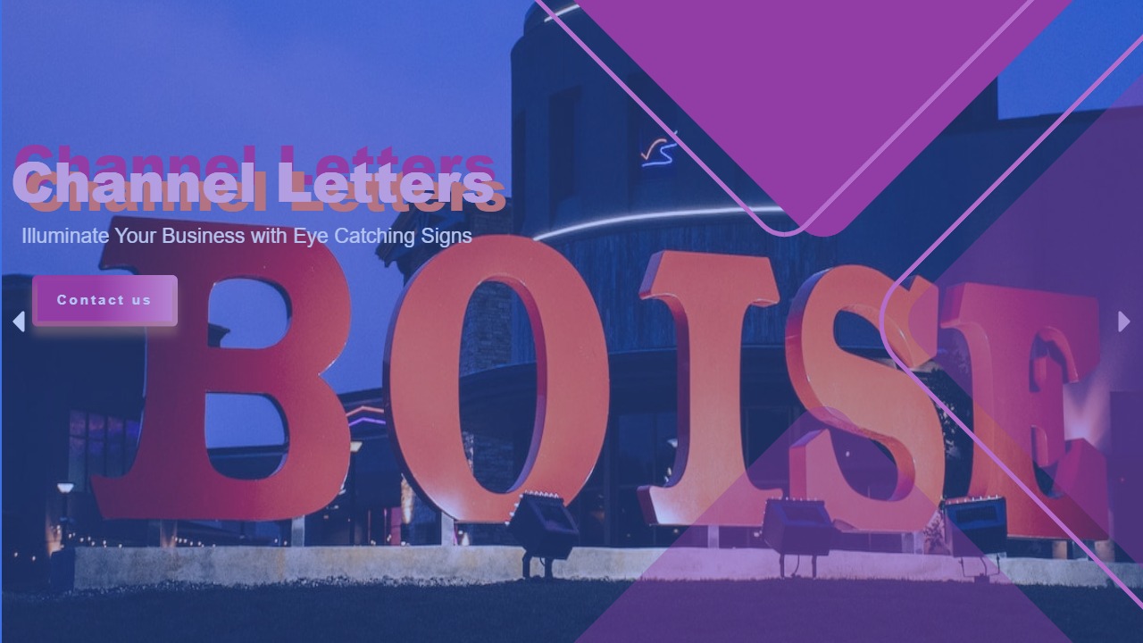 Custom channel letter signs Edmonton